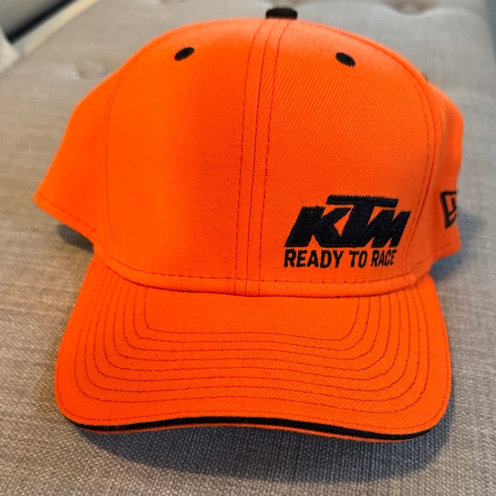 Orange Racing Cap